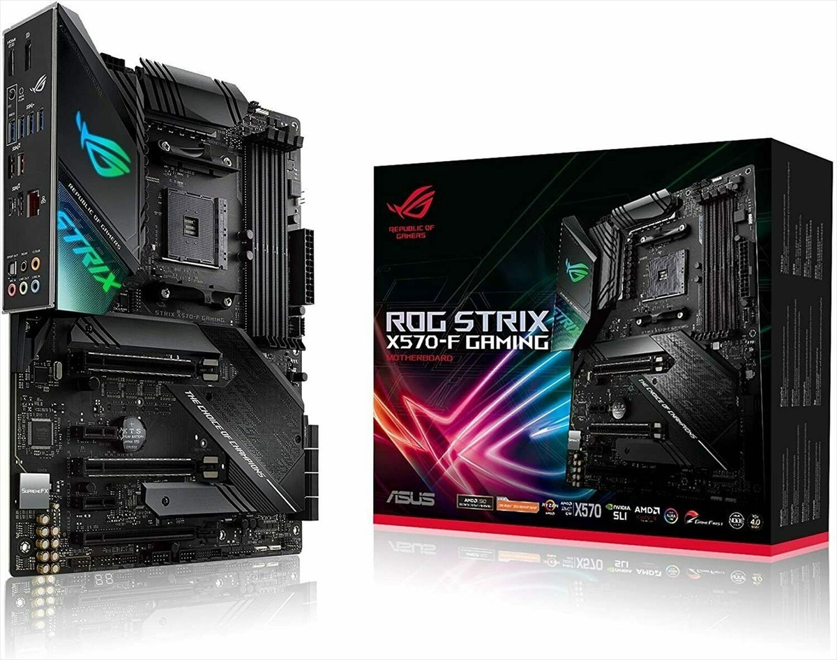 Asus ROG Strix X570-F Gaming ATX Motherboard with PCIE 4.0