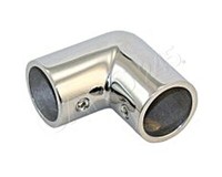 Lindemann Edelstahl-Relingsbeschlag 90 (Degrees) WinkelstüCk 22Mm
