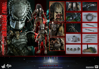 Hot Toys_Aliens vs Predator AVP Requiem Wolf Predator Heavy Weaponry_MMS443_NEW