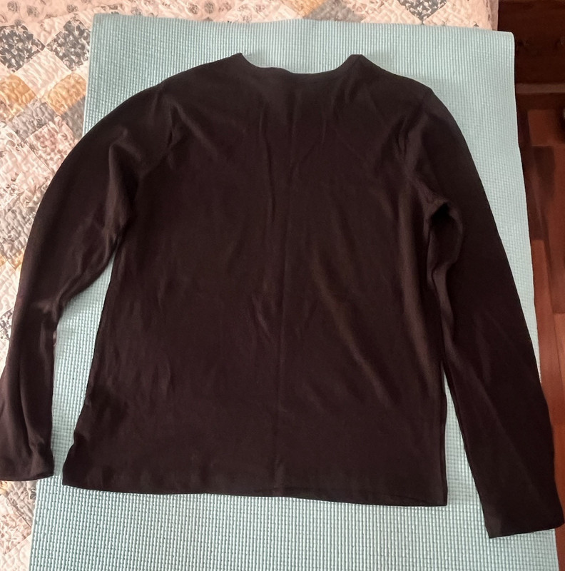 Boys Size XL/XG (14/16) Wonder Nation Black Long Sleeve Tee shirt NEW