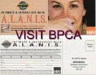 Alanis Morissette Canadian Contest Post Card from 1998 (HMV & MUCH MUSIC)