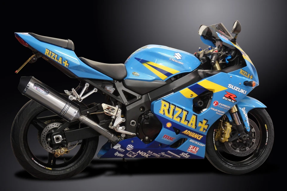 Suzuki GSX-R600 04-05 Delkevic Slip On 13.5" XOval Kit Silenciador Escape Inoxidable Foto 4 de 4