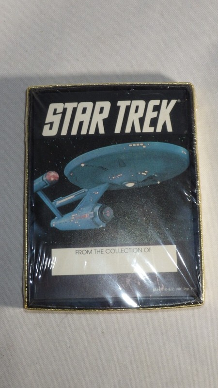 30 STAR TREK BOOKPLATES Enterprise NC-1701 Self-Stick Antioch SEALED NEW SCI-FI