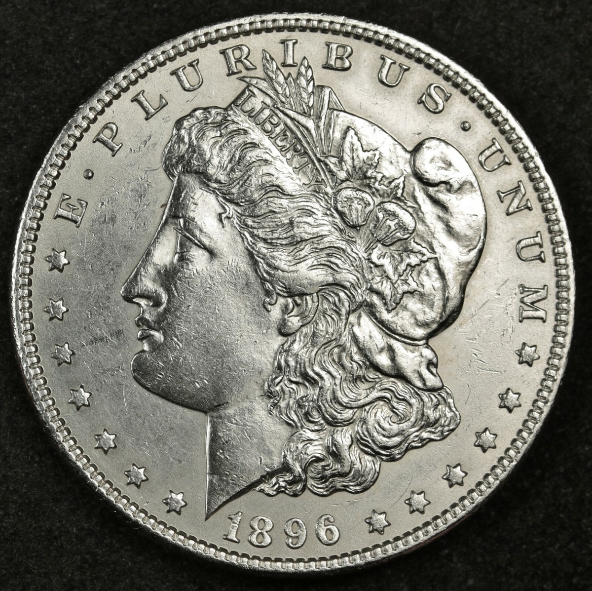 1896 Morgan Silver Dollar. B.U. 139929 Inventory H | eBay