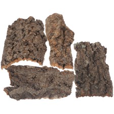 4Pcs Pet Reptile Bark Climbing Tree Bark Decor Terrarium Tree Bark DecorUS