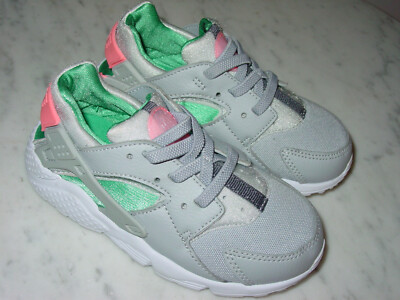 nike huarache wolf grey sunset pulse