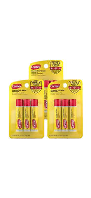 Classic Medicated Lip Balm Sticks, Lip Moisturizer for Chapped Lips, 9 Count ...