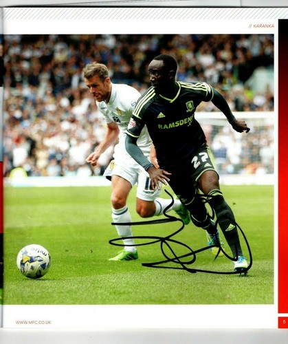 Multi Signed Programme Middlesbrough V Reading Plus Ticket - Picture 3 of 4