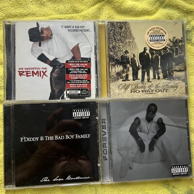 4 Puff Daddy / P. Diddy Cds Forever No Way Out The Saga