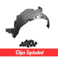 Front Left Driver Side Fender Liner w/ Clips For 2015-2017 Honda Fit HO1248159