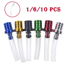 Fuel Gas Cap Cover Air Vent Tube Breather For Pit Dirt Bike Motorcycle ATV 10Pcs