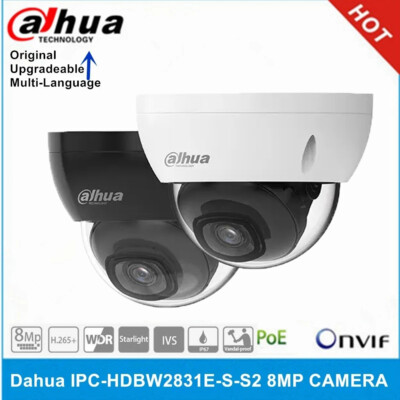 Dahua Starlight 8MP IP67 IK10 Dome IP Camera WDR IPC