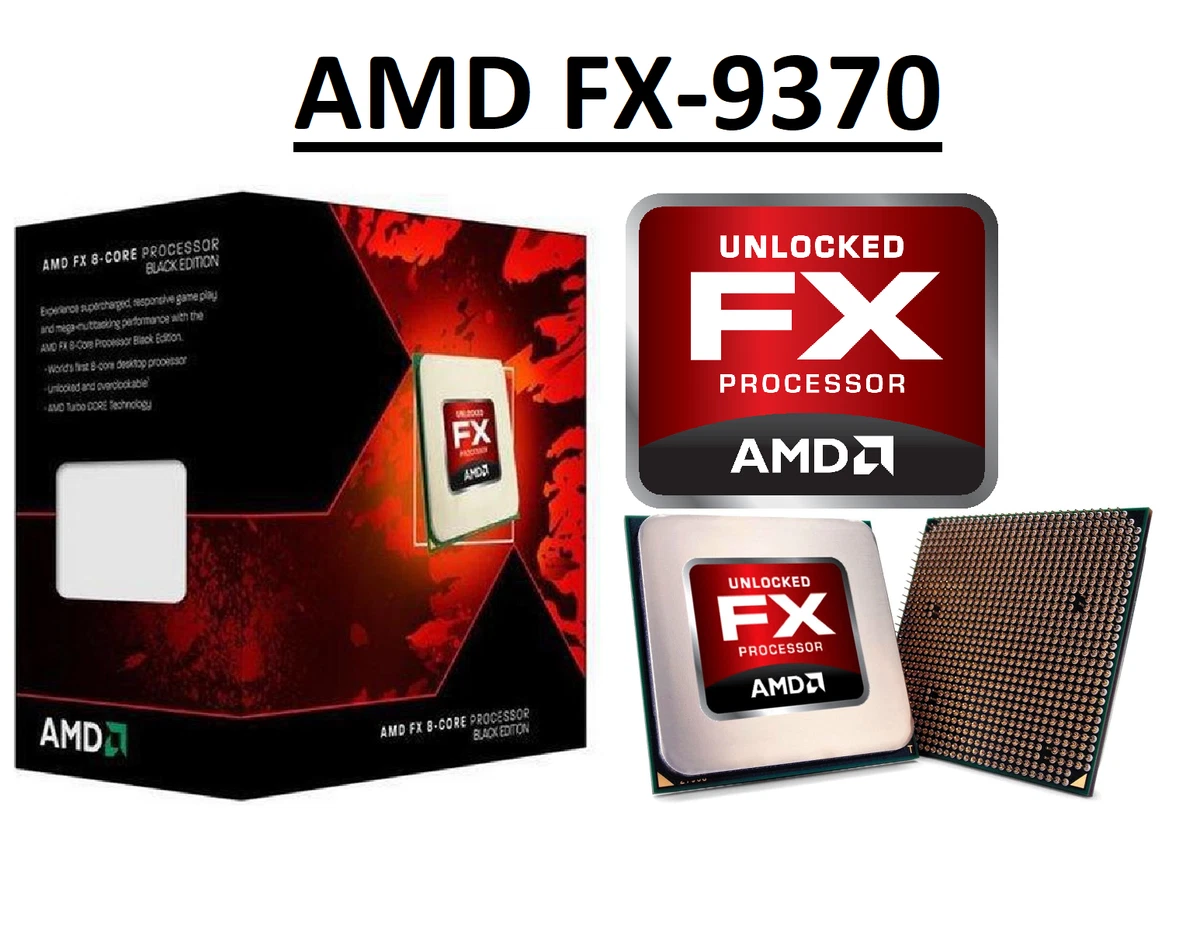 AMD FX Computer Processors (CPUs AMD FX-9370 Processor Model) for