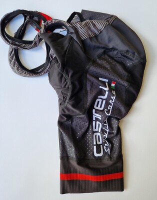 new Castelli Free Aero Race 4 Servizio Corse bib shorts, size XS
