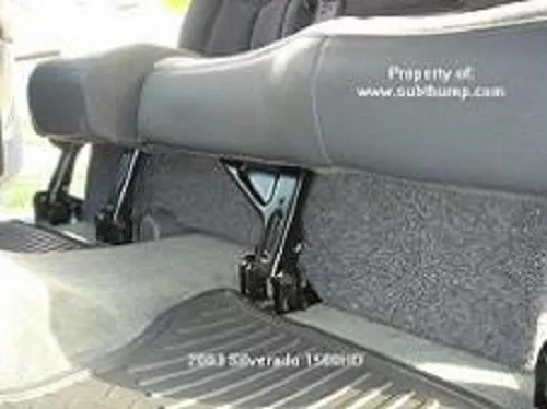 01 06 Silverado Sierra HD Crew Cab 10 Dual Downfire Box by Subthump