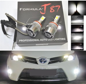 LED-Kit-C6-72W-H11B-6000K-White-Two-Bulbs-Head-Light-Low-Beam-Replace-Upgrade-OE