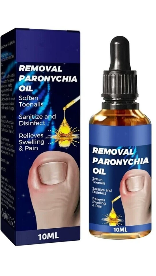 Cure Ingrown Toenail Treatment Infection Nail Care Oil Removal Paronychia 10ml