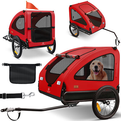 KESSER 2in1 Hundeanhnger & Hundebuggy Fahrradanhnger Hunde Anhnger  Klappbar | eBay.de
