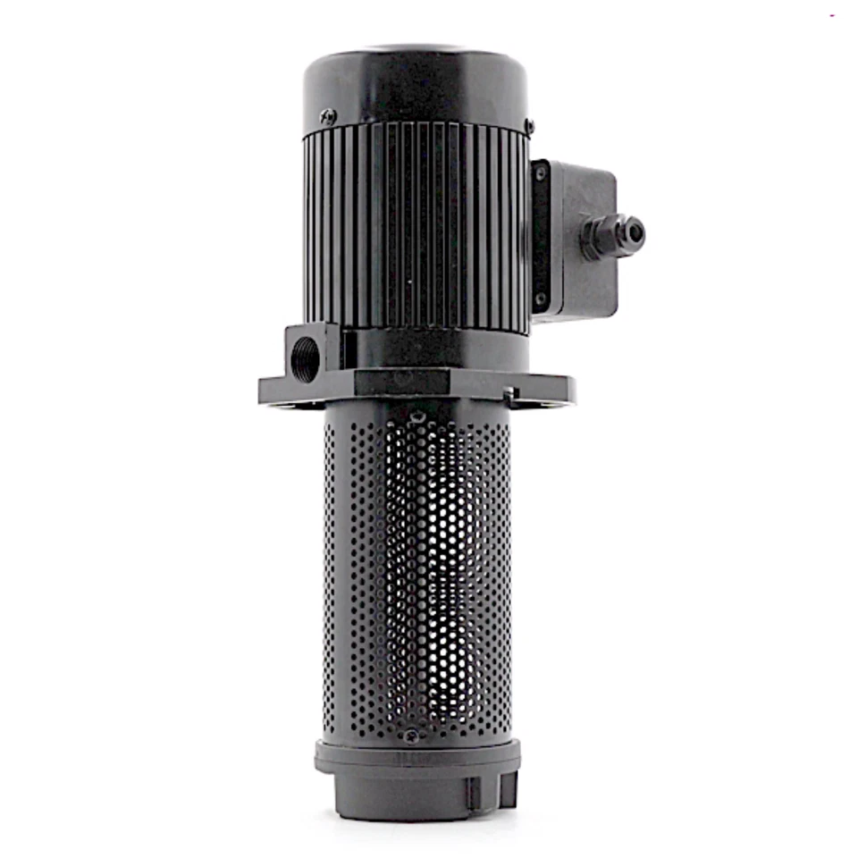 Bomba de refrigerante filtrada 1/8 HP 8180 eje 180 mm 7", 1 fase 110/220 V, diámetro 1/2" NPT Foto 3 de 4