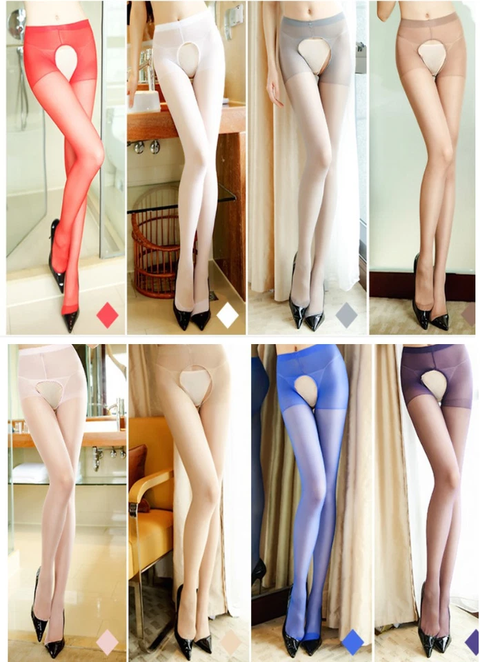 # Sexy Nylon Strumpfhose Dessous Fetisch Strümpfe Stocking vers. Farben - Bild 4 von 4
