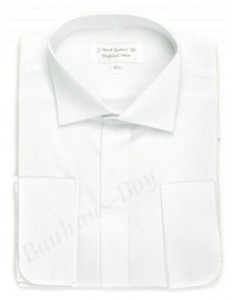 white kilt shirt