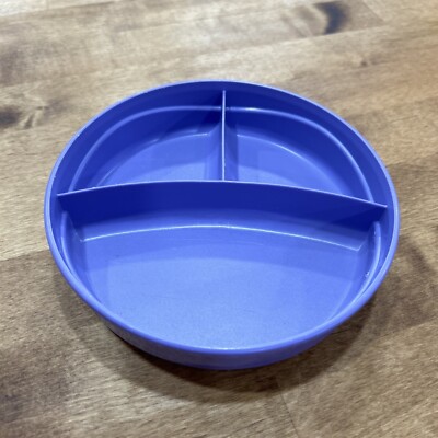 Purple Tupperware Divided Dish (No Lid) 2552A-1