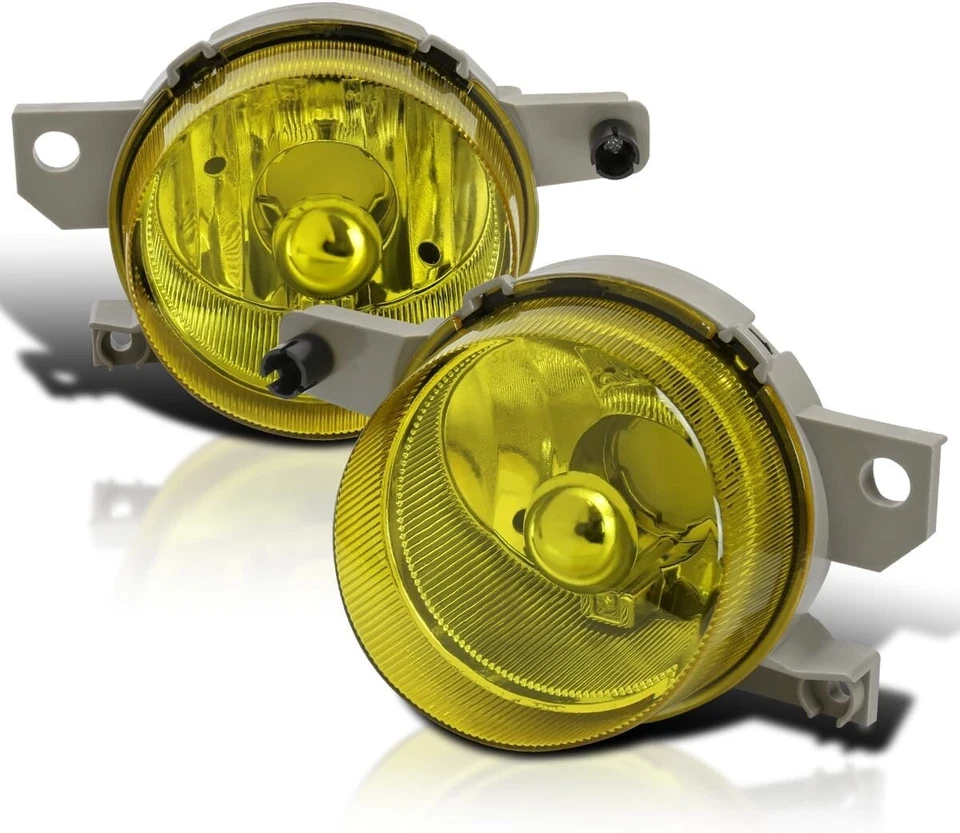 Luz antiniebla amarilla izquierda+derecha para parachoques delantero Honda Civic Del Sol 93-97 Foto 3 de 4