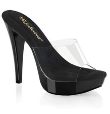 Pleaser Fabulicious Cocktail-501- Womens Shoe-Size 6/Five Inch Heel