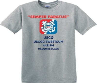 USCGC SWEETGUM  WLB-309* MESQUITE CLASS *SHIRTS.USCG OFFICIALLY LICENSED