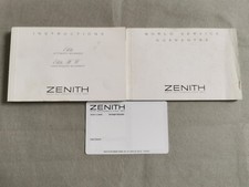 Zenith Vintage Kit Warranty Blank And Booklets For Elite Or Elite HW Models