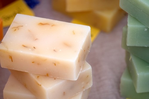 Bio-Safe One, Inc. Tea Tree & Calendula Dreams Organic Soap Bar 3.75 oz Handmade - Picture 4 of 15