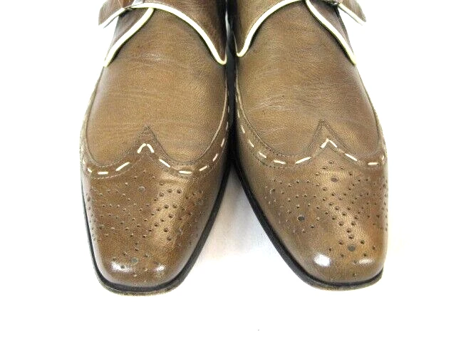 Versace Collection Zapatos Hombre en 42 / UK 8 / Top / Marrón / Alto NP