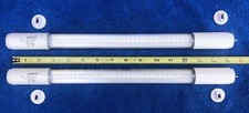 2 ea SATCO 15 S16412 Direct Wire T8 Fluorescent to LED light bulbs.