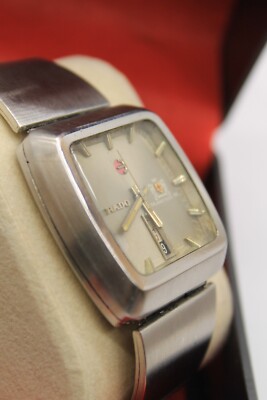 ULTRA RARE RADO MUSKETEER VIII REF.625.3079.4 VTG DAY DATE AUTO