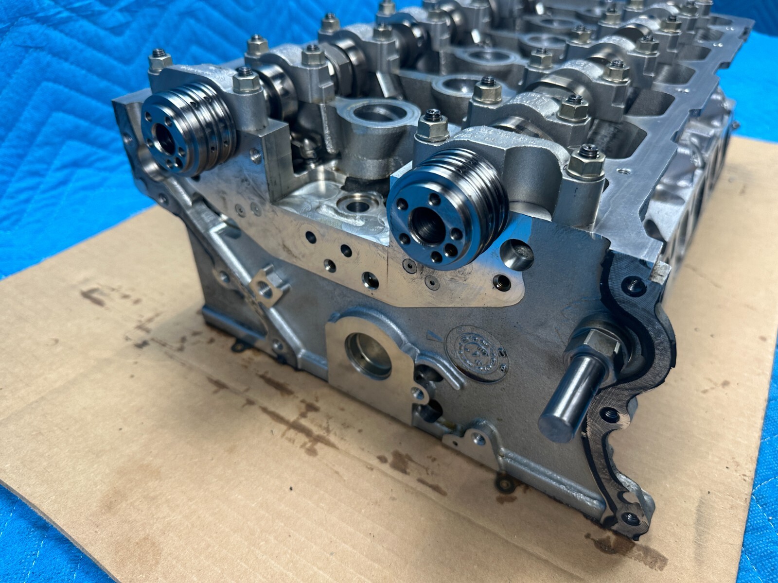 Bentley Cont Flying Spur BWR Engine Cylinder Head Driver Side 29k 2006-2012 OEM