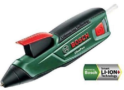 BOSCH Cordless Glue Gun GLUEPEN 4 glue stick clear standard included charge Tool - Afbeelding 1 van 5