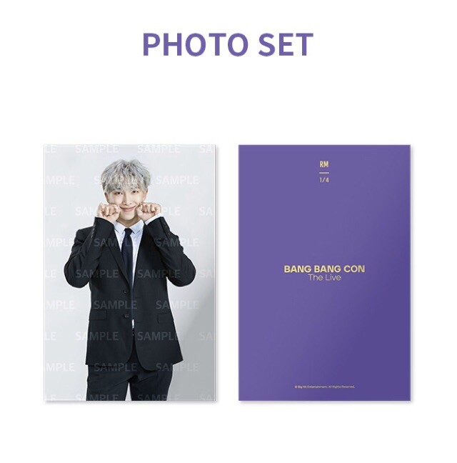 bts バンバンコン　グッズ Official BTS Bang Bang Con The Live FESTA 2020 PHOTO SET Official