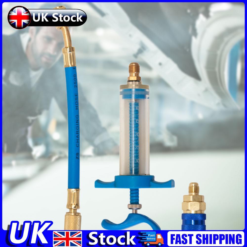 A/C Dye Injector 1Oz Air Conditioning Oil Injector Low Side for Car