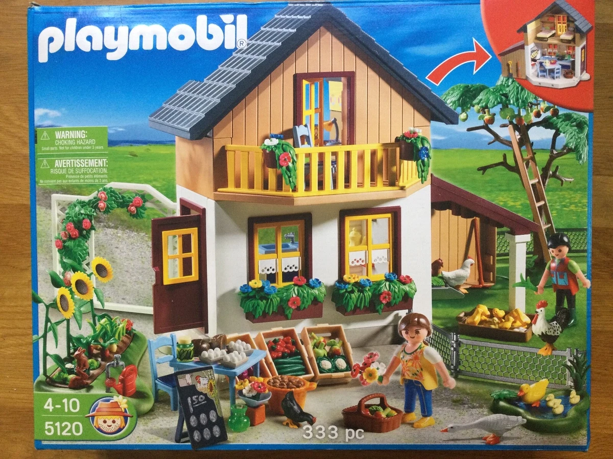 Playmobil farm store house
