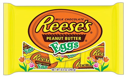 , Milk Chocolate & Peanut Butter Mini Eggs, 7.4 Ounce