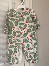 Burt’s Bees Baby Holly Patterned Long Sleeve One Piece Play Condition
