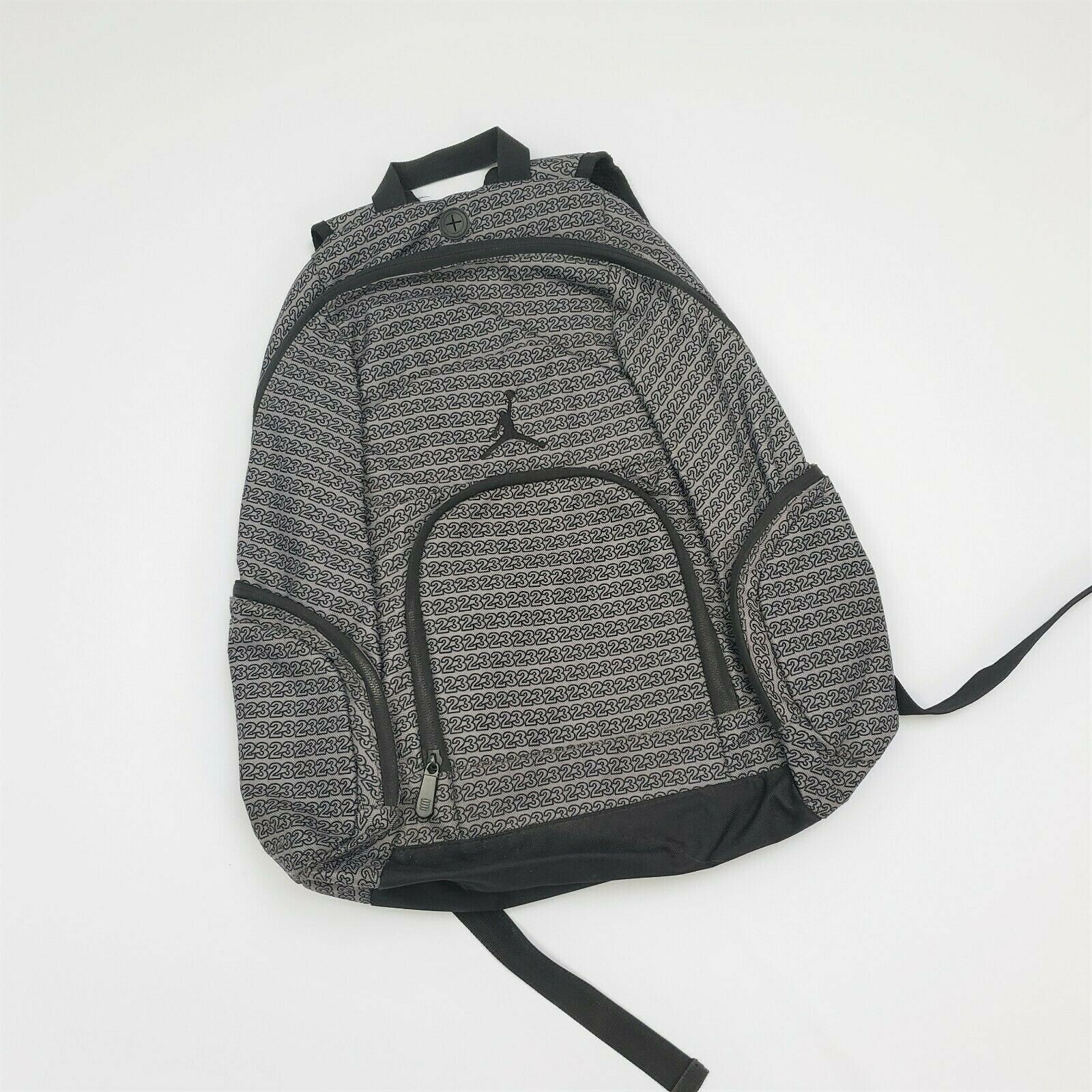 black and gold jordan backpack