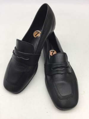 Bottero Women's Black Moccasin Shoes Size