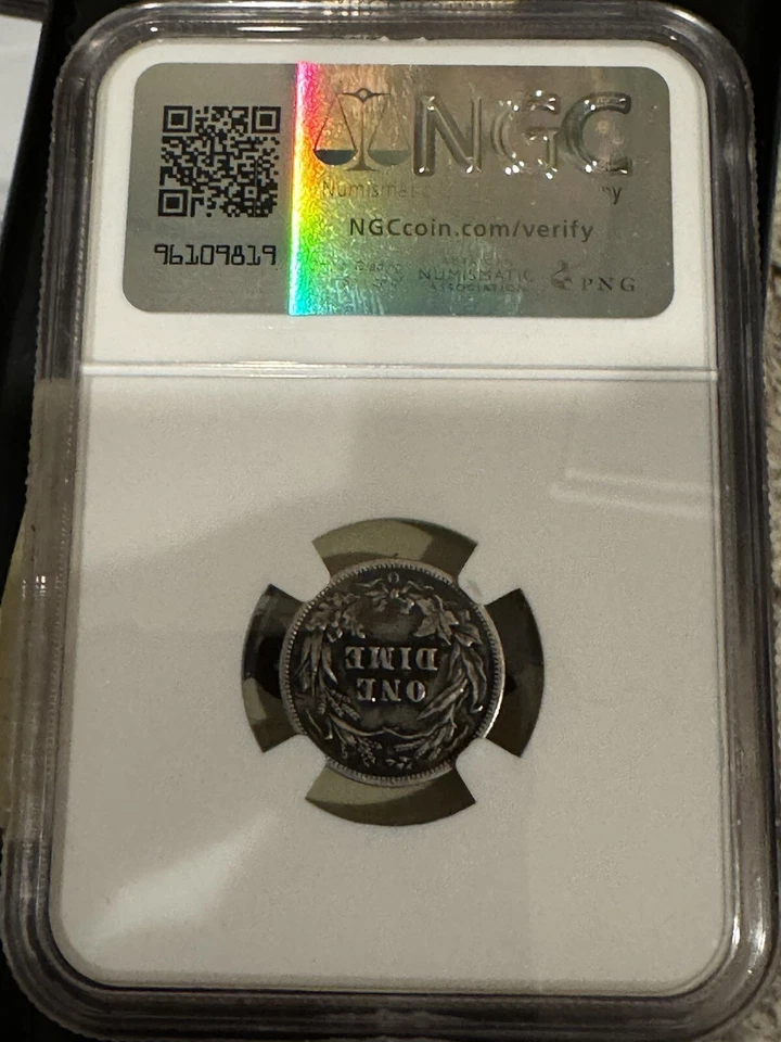 1906 O Barber Dime VF-30 - Image 2 of 2