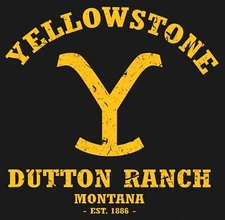 Yellowstone Ranch Iron On Transfer For T-Shirt + Other Light & Dark Fabrics #4