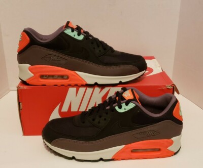 Nike Air Max 90 Essential Black/Hyper Crimson/Noir Men's Sz NEW 537384  036