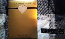 Victoria's Secret Silky Sheer Lace Top Pantyhose -Size M - Naked Neutral - NWOT