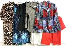 Ladies size 12 dress career blouses & tops 10 Lot dressy