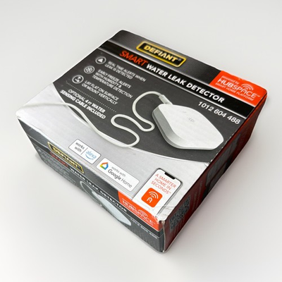 #ad #ad Defiant Smart Water Leak Detector SWLZ20BWB Hubspace Alexa Google New Open Box $18.99