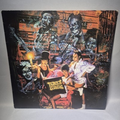 Salt-N-Pepa Blacks' Magic Vinyl LP 1990 Hip Hop Rap 828 164-1 VG+